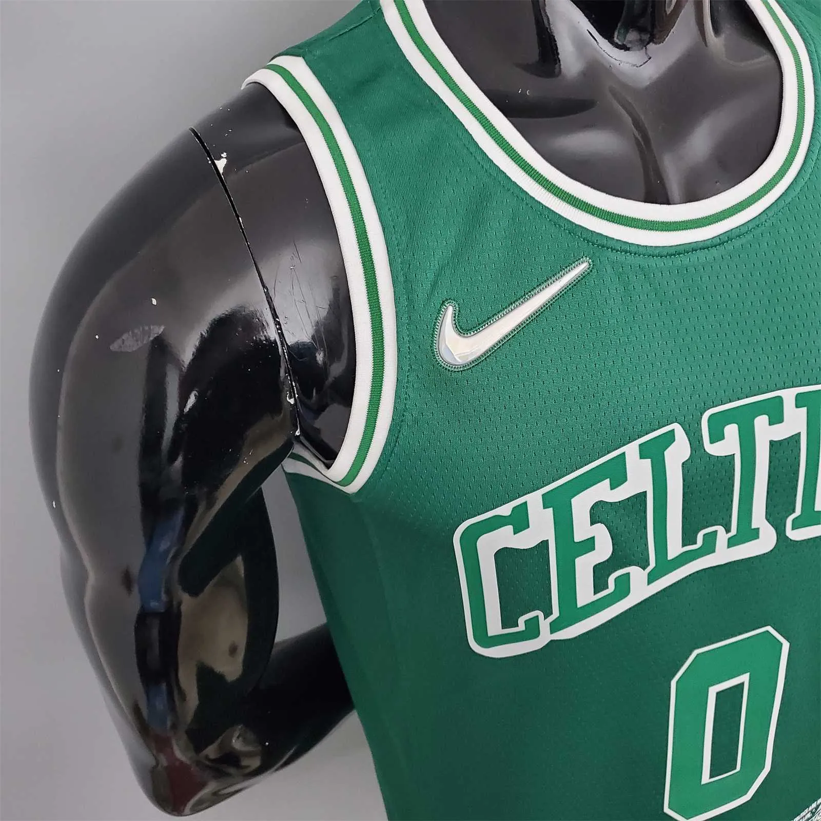 2022 season Tatum #0 Celtics City Edition Green 5