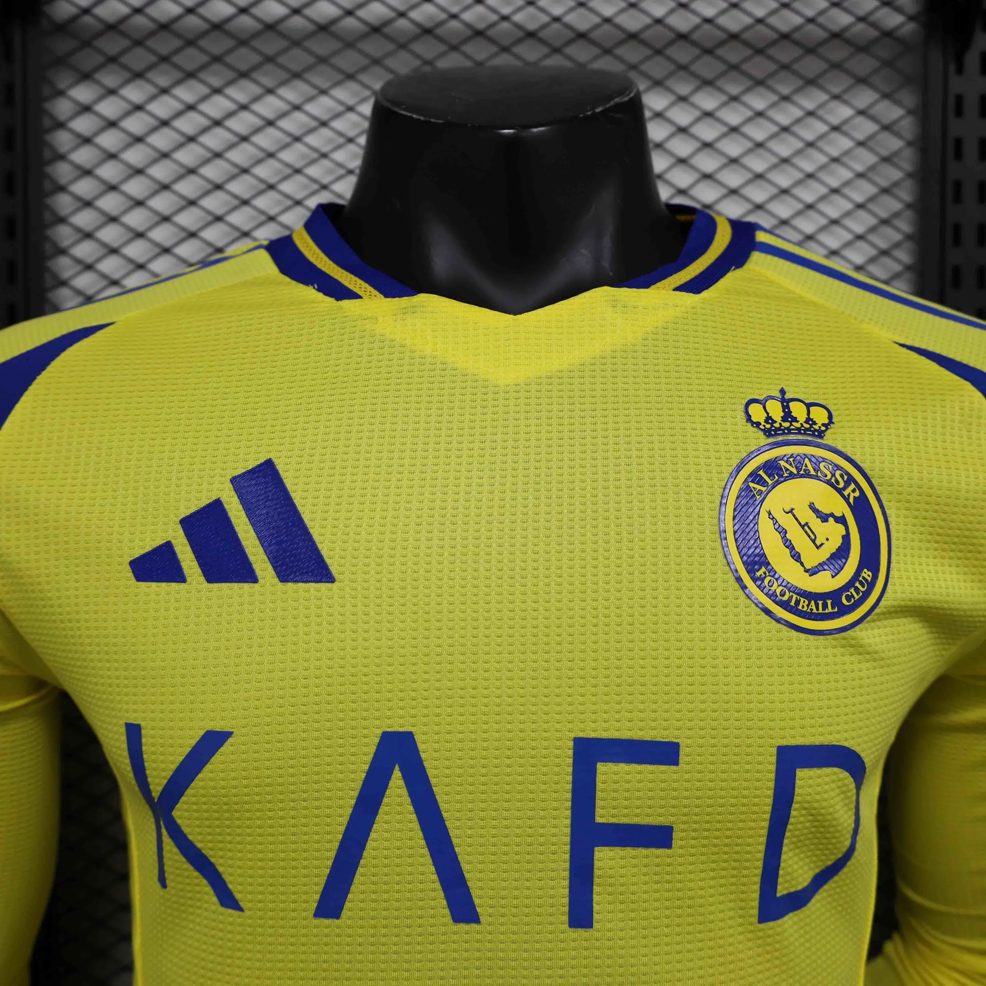 24-25 Al-Nassr Home Long Sleeve Kit Player Version Shirt Soccer AAAAJersey Yupoo 3