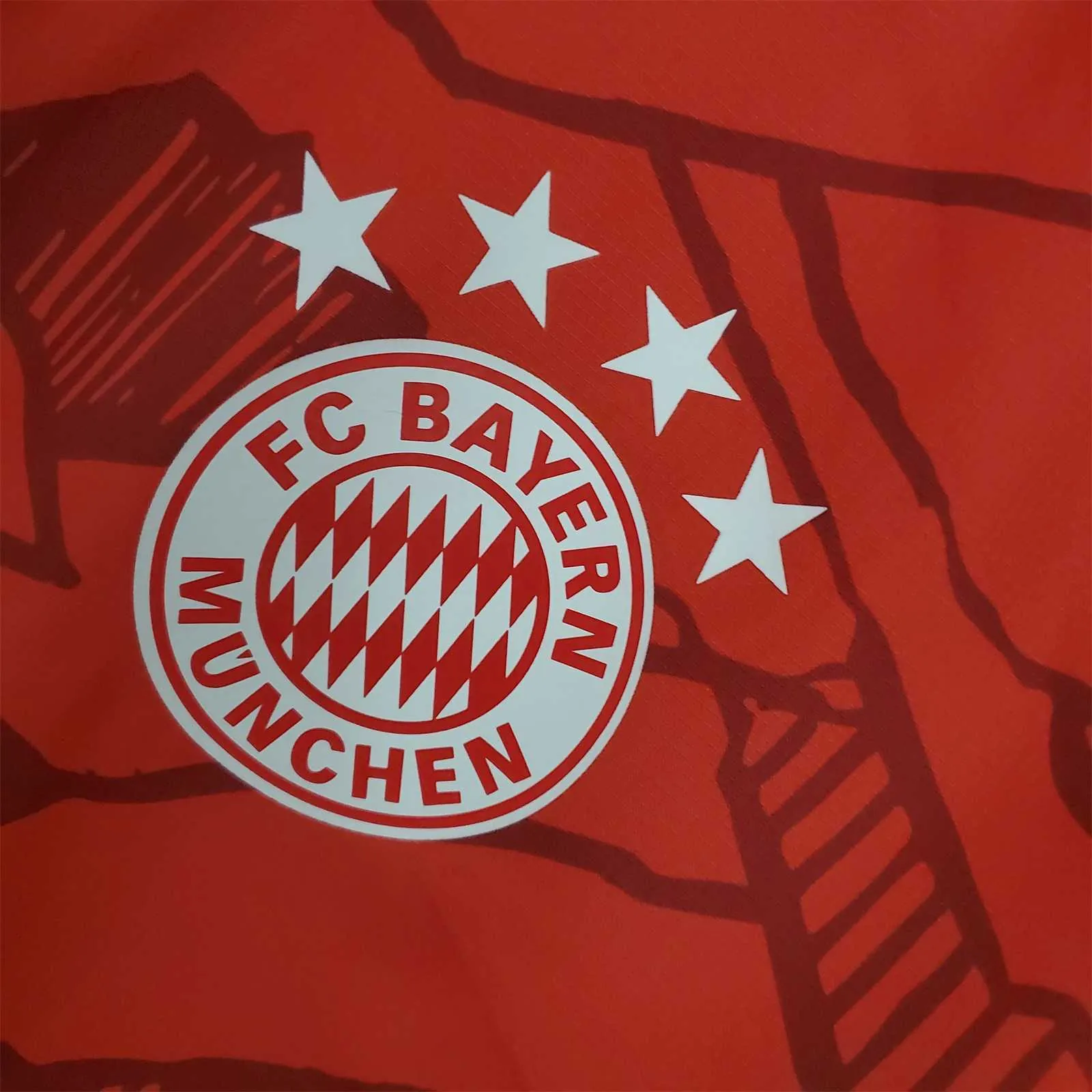 21-22 Bayern Red Windbreaker1684404583000 2