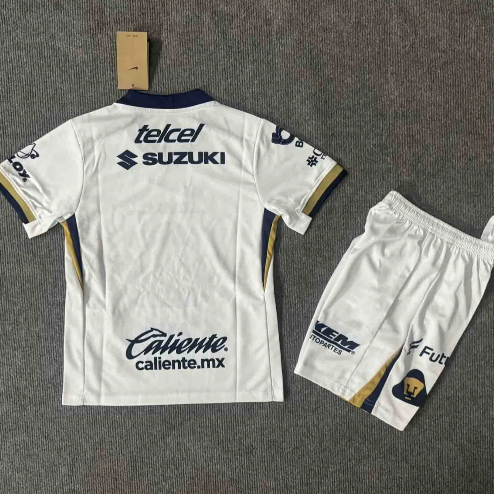 25-26 Pumas Home Kid Kits Youth Apparels AAAAJersey Yupoo 1