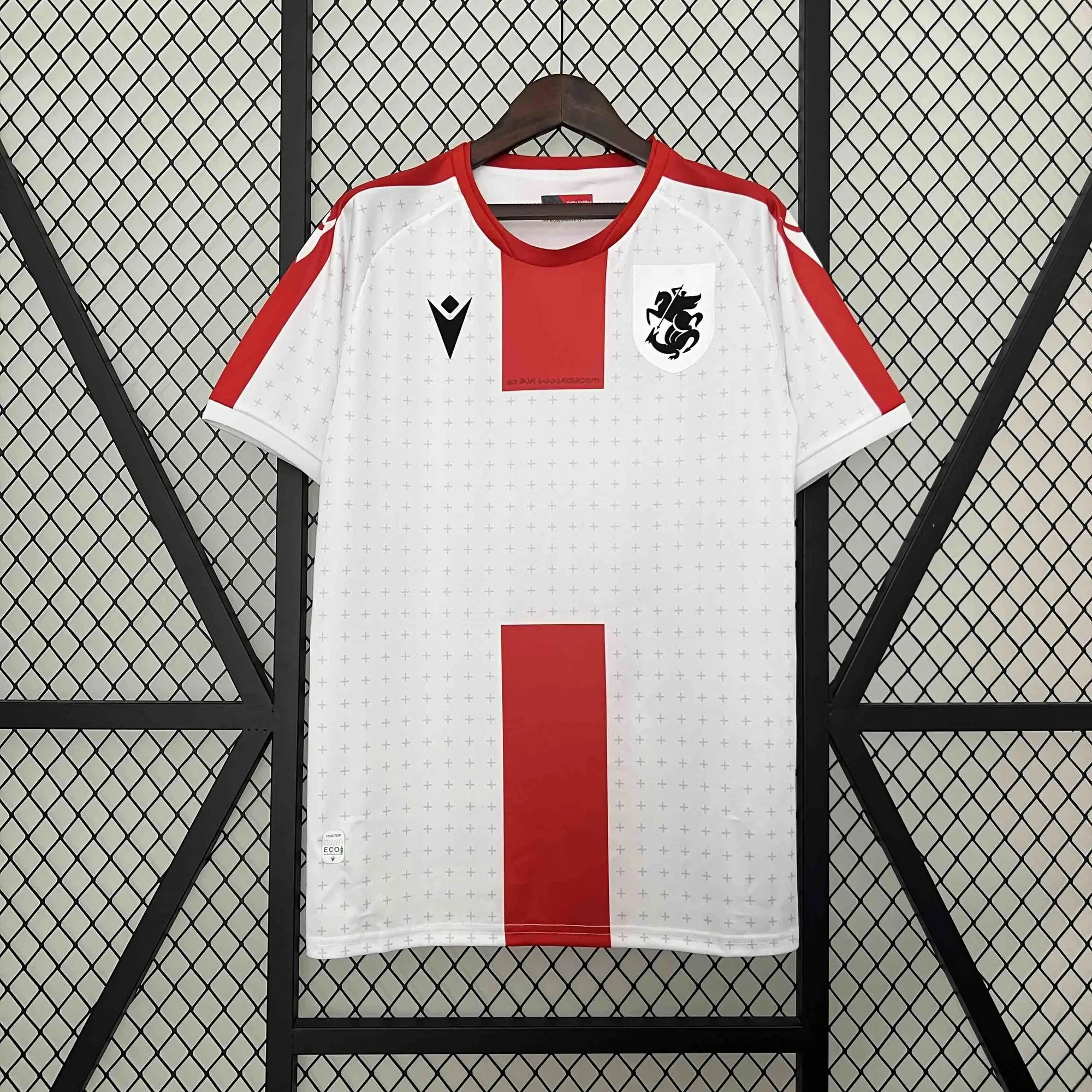 2024 Georgia Home Kit UEFA Euro Shirt Football AAAAJersey Supplier 7