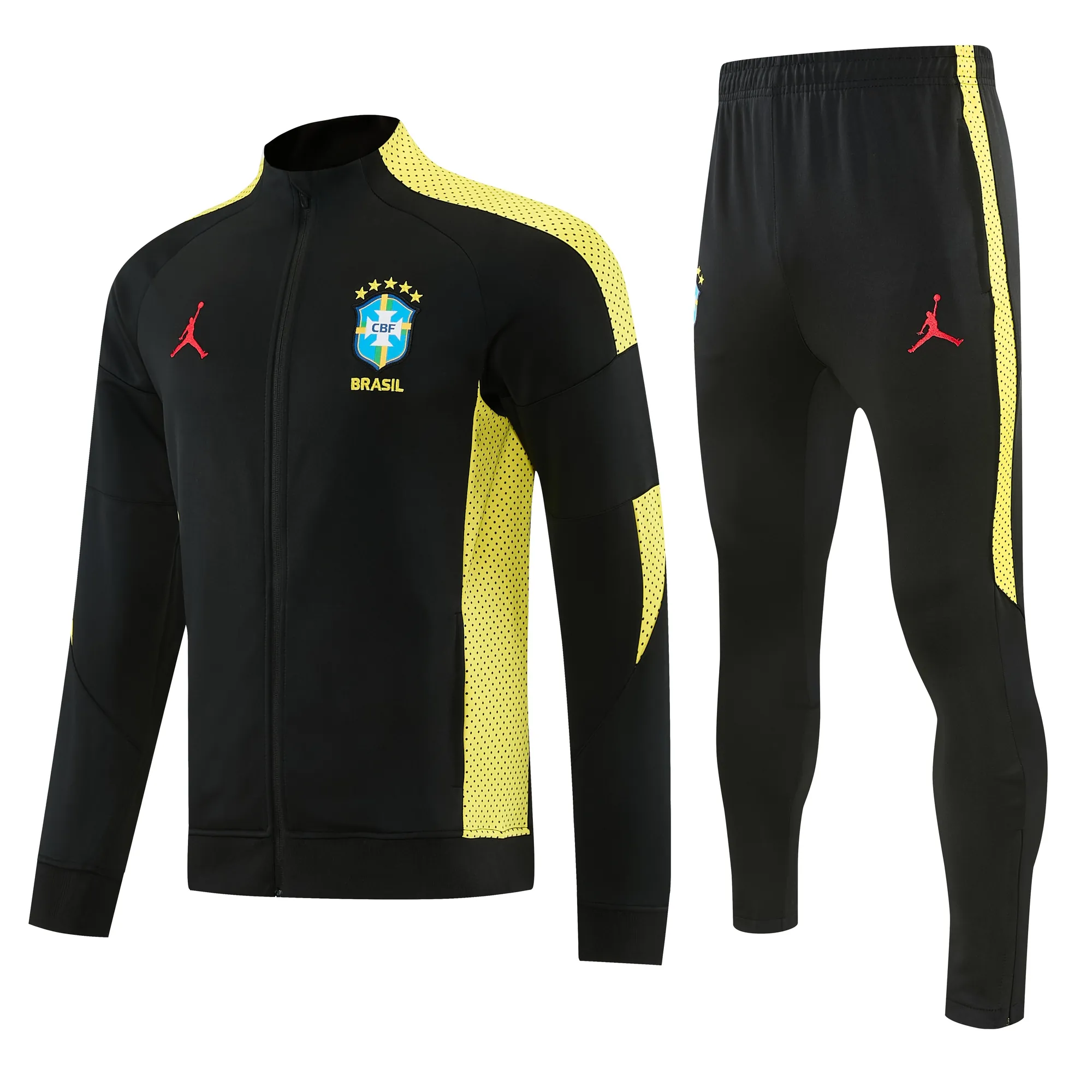 2026 Brazil Mens Kit Full Zipper Jacket Football Tracksuit Yupoo 4 1