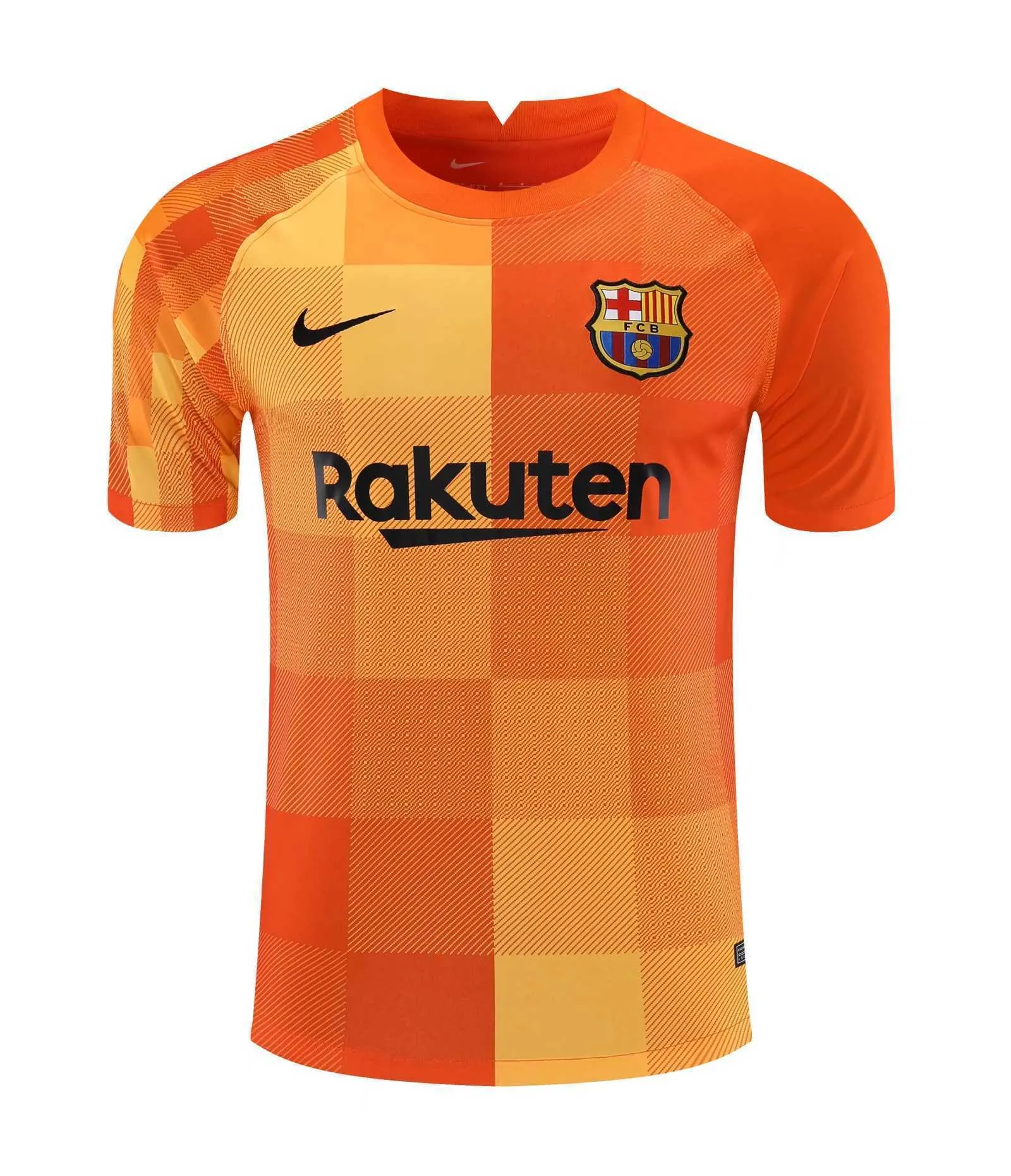 21-22 Barcelona orange goalkeeper 6