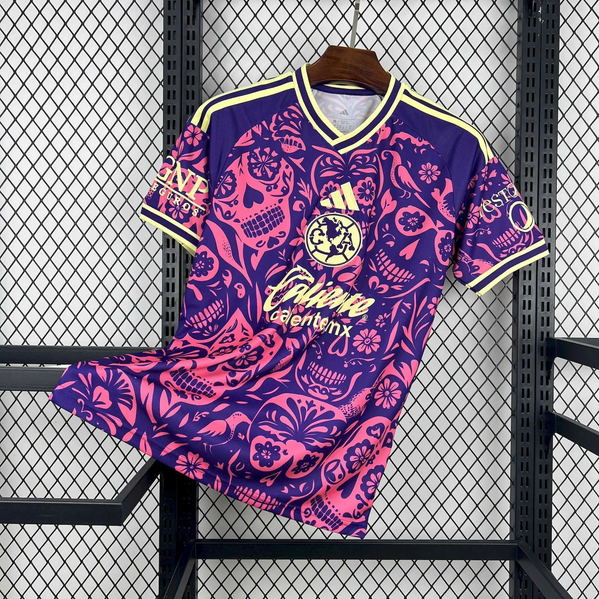 25-26 Club America Halloween Football T-Shirt AAAAJersey Supply Yupoo 7