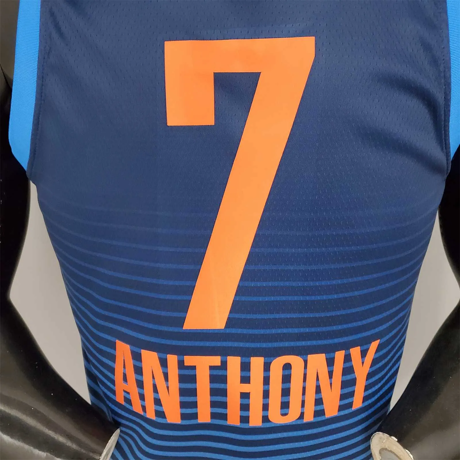 ANTHONY#7 Thunder Blue Stripes 8