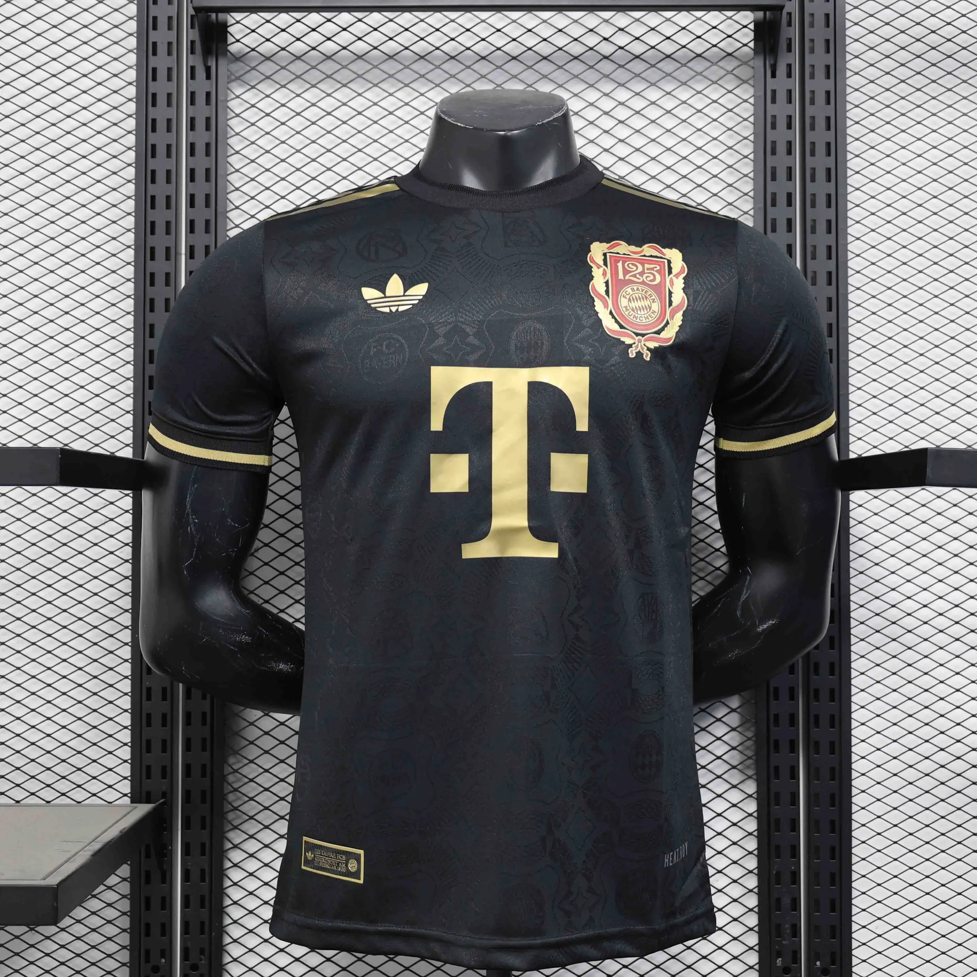 24-25 Bayern Munich 125th Anniversary Black Kit Player Version Shirt AAAAJersey Dropship Yupoo 3