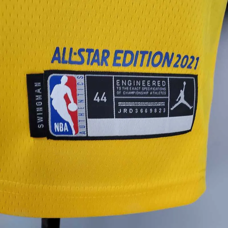 2021 James#23 All-Star Yellow 2
