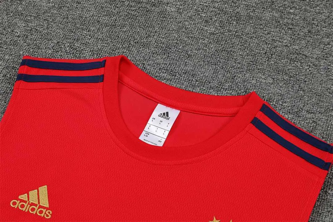 22-23 Ajax vest training suit kit Red 8