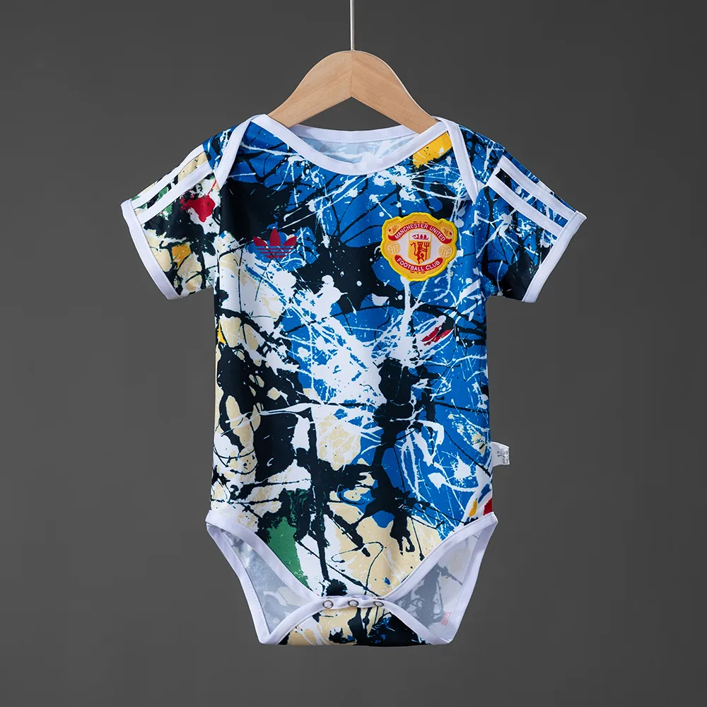 26-27 Manchester United Originals Stone Roses Baby Onesie Jersey Yupoo 2 2