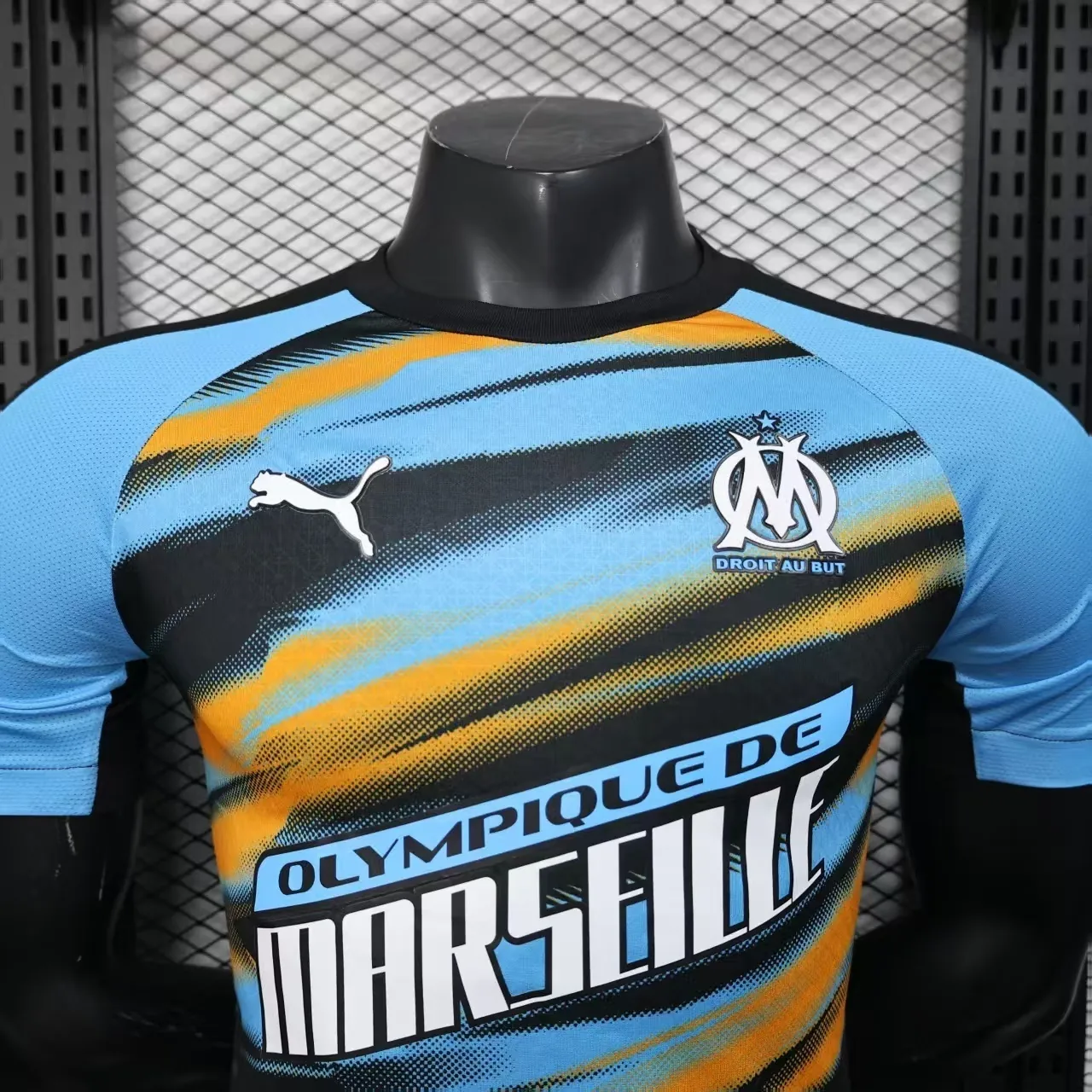 Marseille pre-match training Kit Player Version Shirt AAAAJersey Supplier Yupoo 6