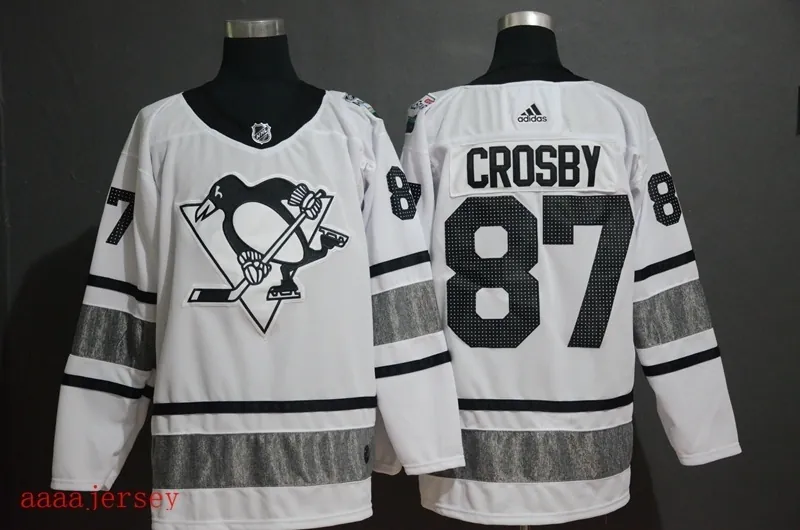 2019 Pittsburgh Penguins all star ice hockey jersey M-3XL 匹兹堡企鹅队全明星冰球服 3
