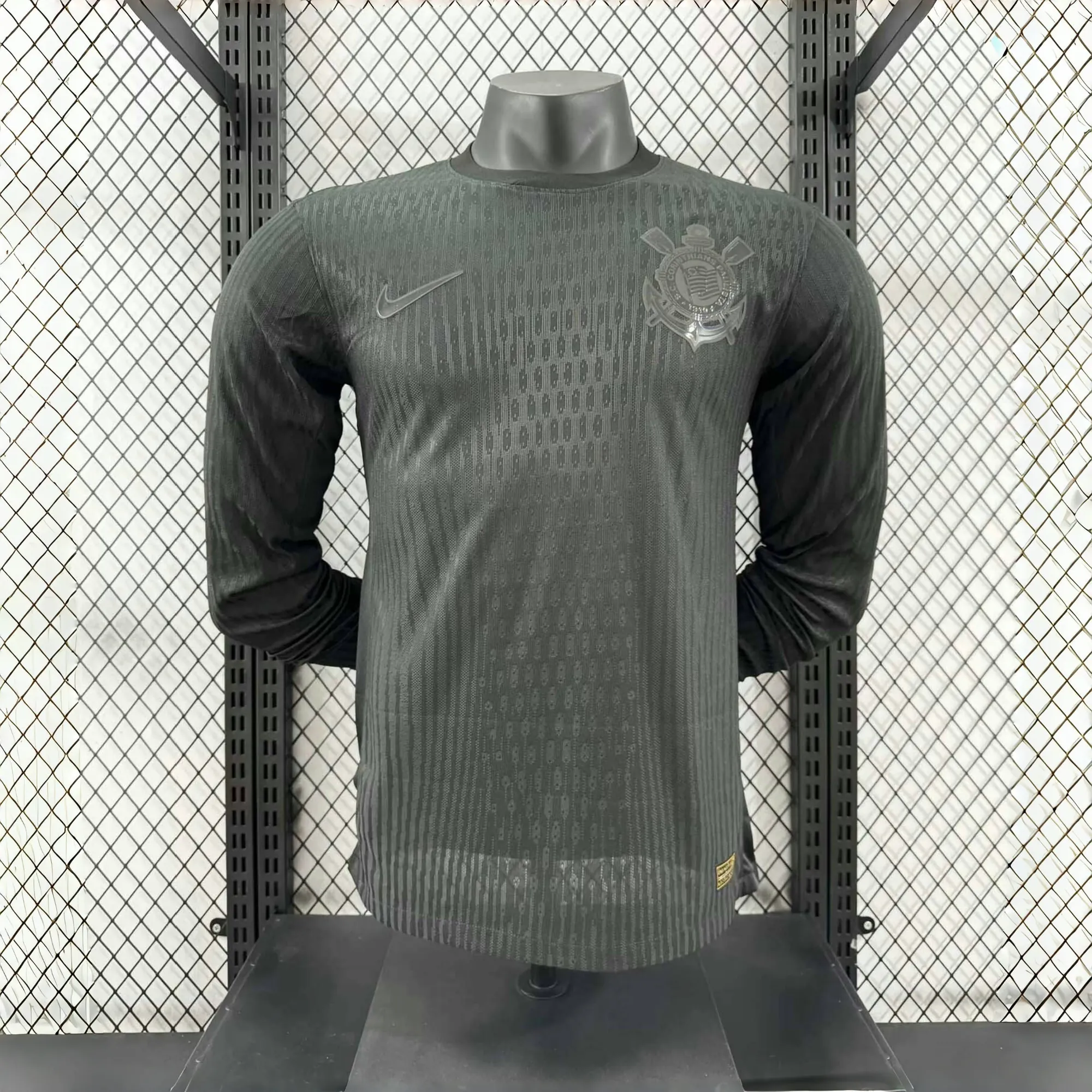 24-25 Corinthians Away Long Sleeve Kit Player Version Shirt Best Wholesale Yupoo 7