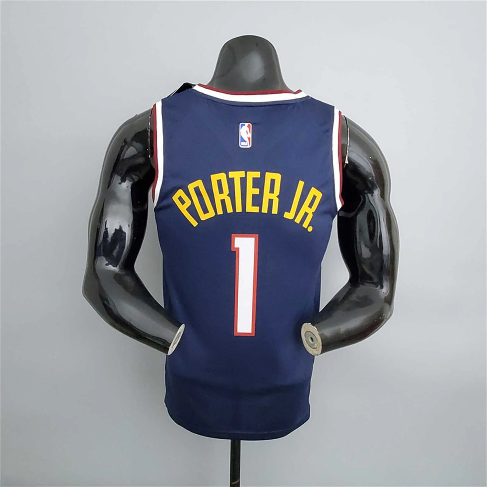 Nuggets Porter jr.#1 Navy Blue 2