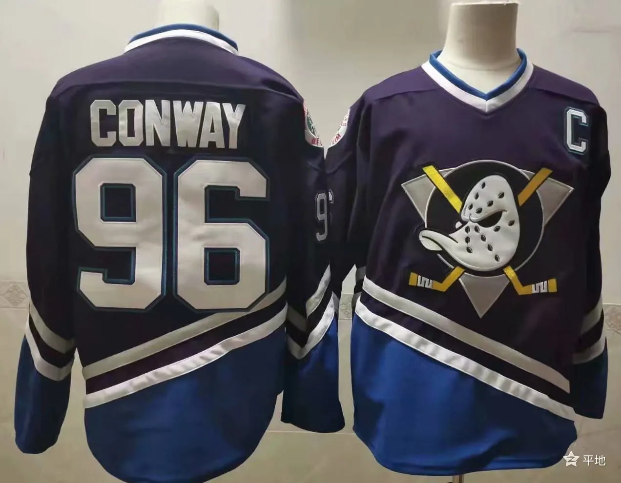 Anaheim Ducks ice hockey jersey M-3XL 阿纳海姆鸭队冰球服 5