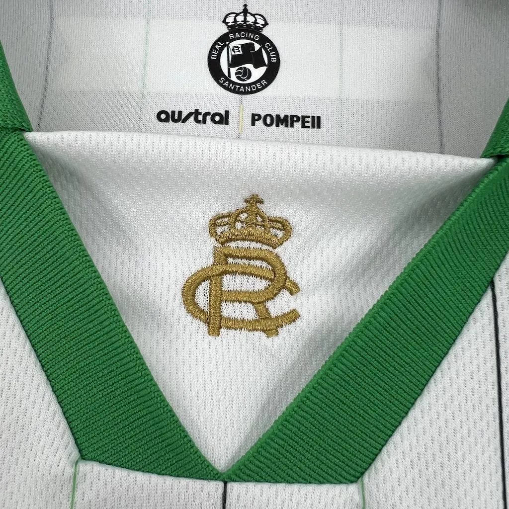 24-25 Racing de Santander White Special Edition Shirt Football Uniform AAAAJersey Dropship Yupo 3