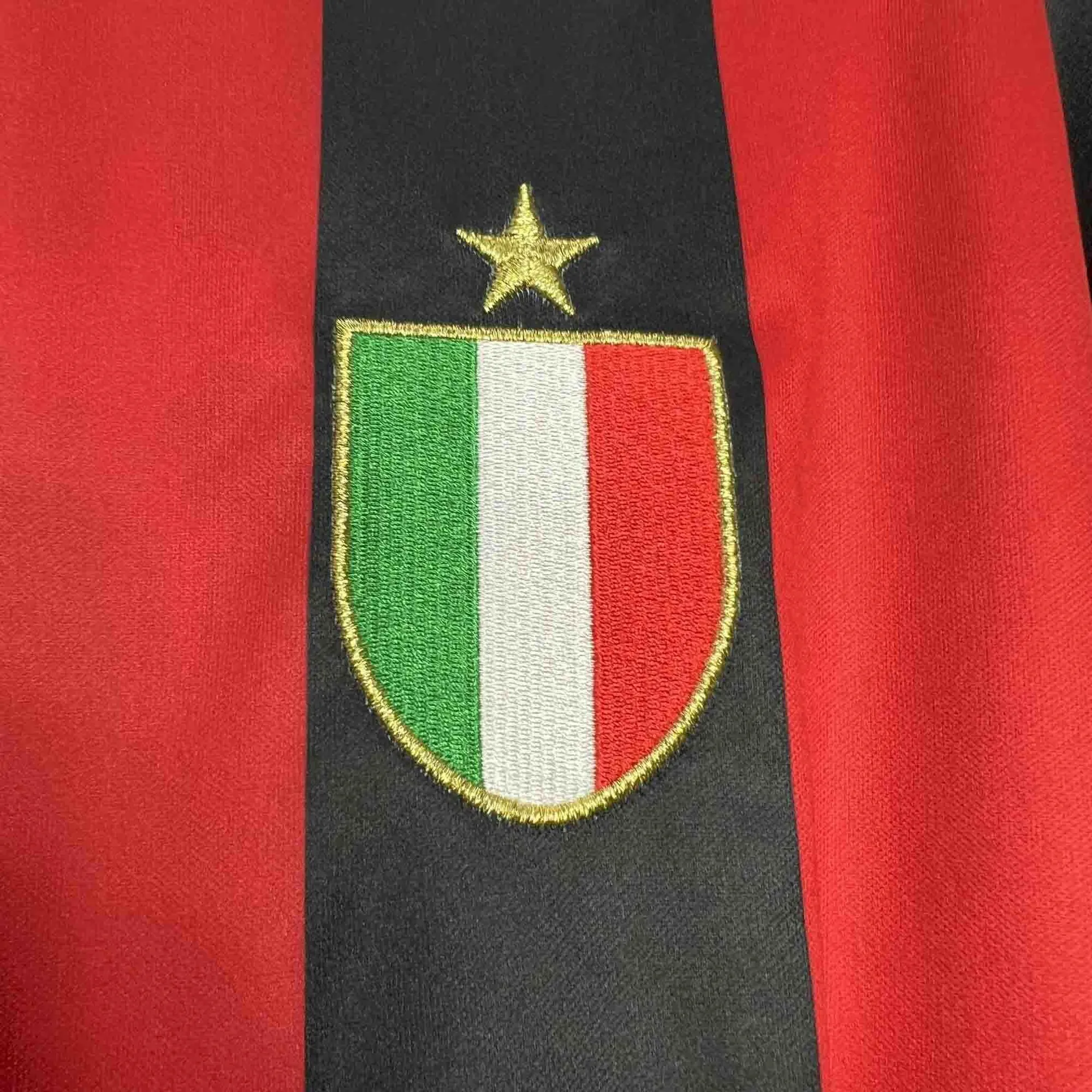 88-89 AC Milan Home Retro Kit Vintage Shirt AAAAJersey Supplier Yupoo 2