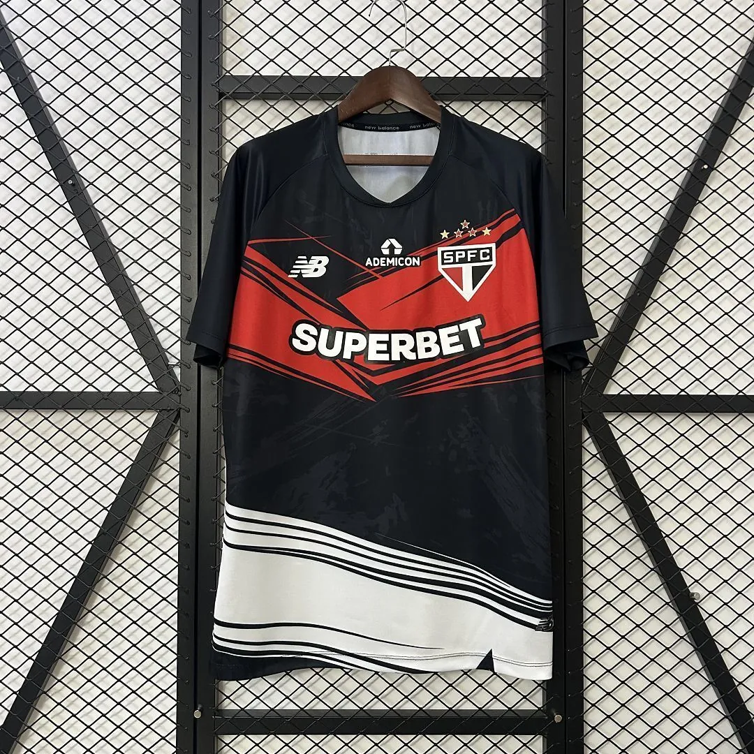 25-26 Sao Paulo Goalkeeper Black Shirt Soccer Uniform AAAAJersey Dropship Yupoo 8