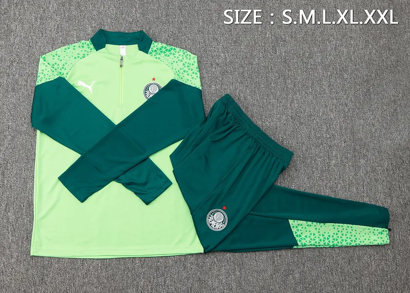 24-25 Palmeiras Long Sleeve Training Suit Football Shirts 1