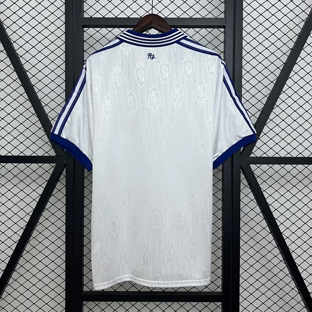 97-98 Zaragoza Home Retro Kit Vintage Shirt AAAAJersey Wholesale Yupoo 4