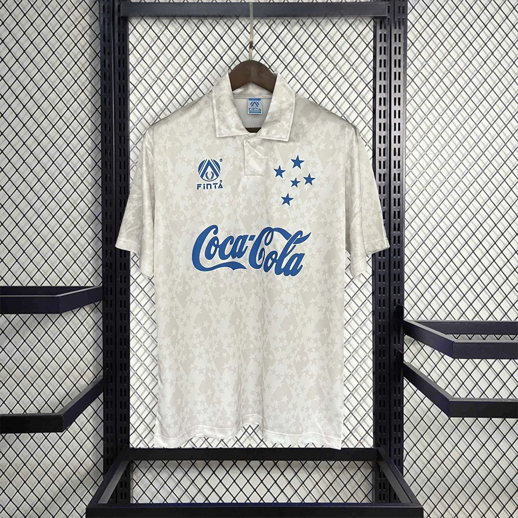 93-94 Cruzeiro Away S-XXL football t-shirt 6