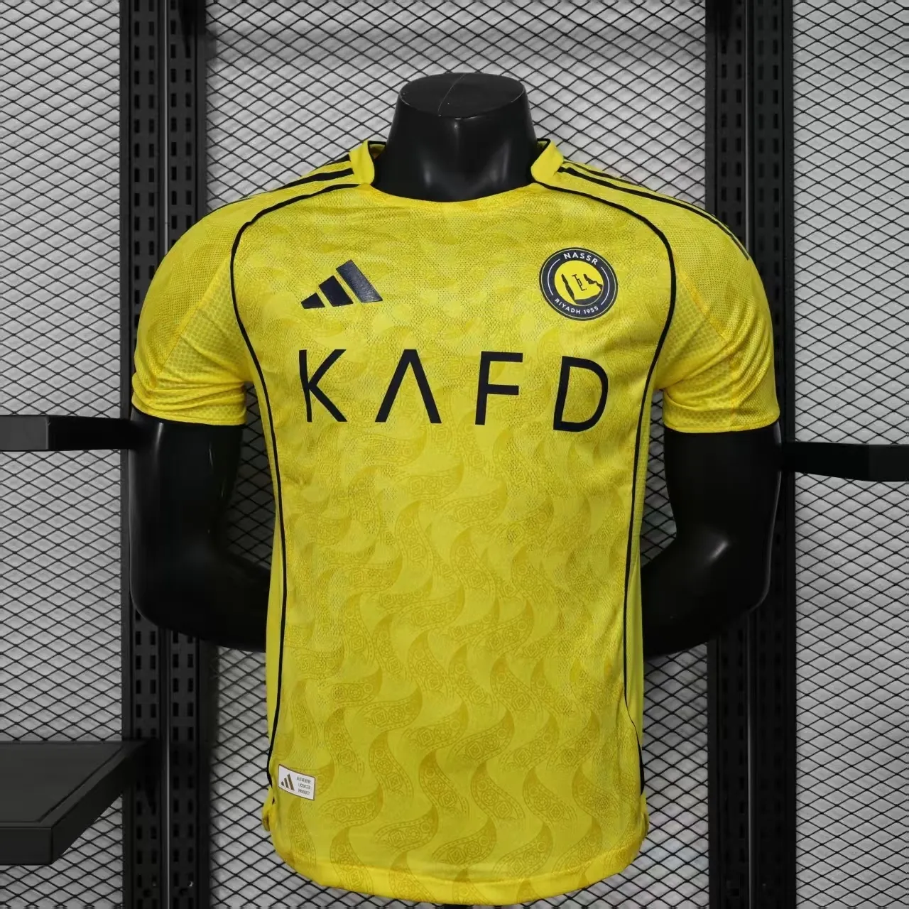 25-26 Al-Nassr Home Yellow Kit Player Version Soccer Shirt AAAAJersey Yupoo 5