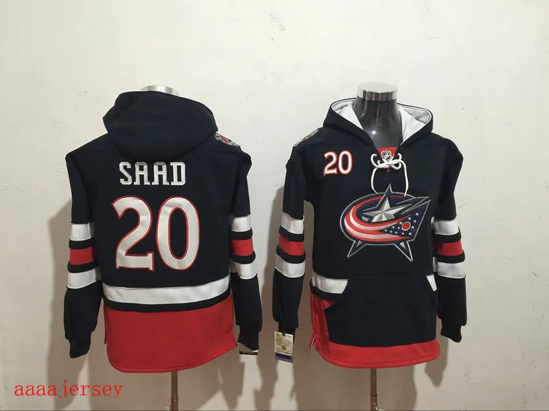 Columbus Blue Jackets Hoodie Ice Hockey jersey M-3XL 哥伦布蓝衣队帽衫冰球服 4