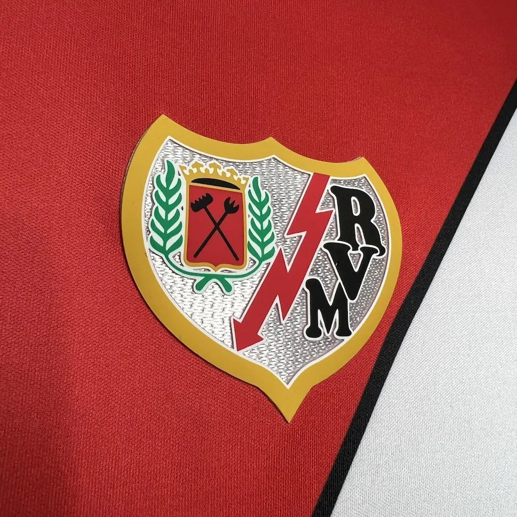 24-25 Rayo Vallecano Home Shirt Soccer Uniforms Soccer AAAAJersey Yupoo 5