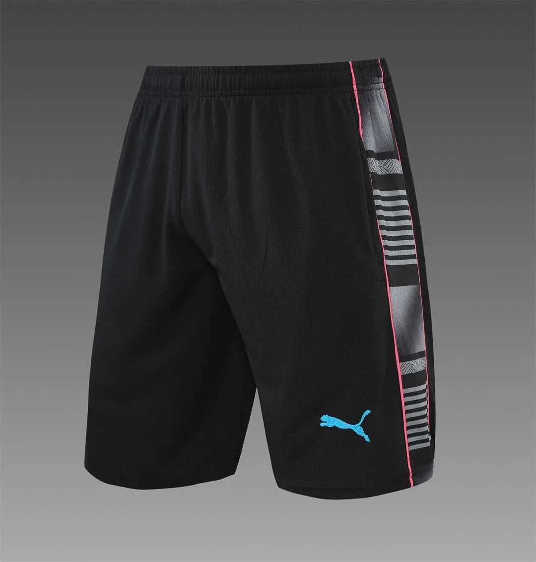 22-23 Manchester City Training Wear Short Sleeve Kit Black 5