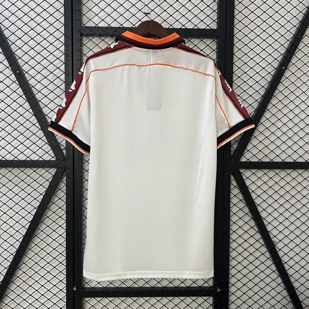98-99 Roma Away Retro Kit Vintage Shirt AAAAJersey Dropship Yupoo 2