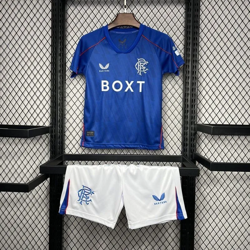 24-25 Rangers Home Kid Kits Youth Apparels Sport AAAAJersey Yupoo 8