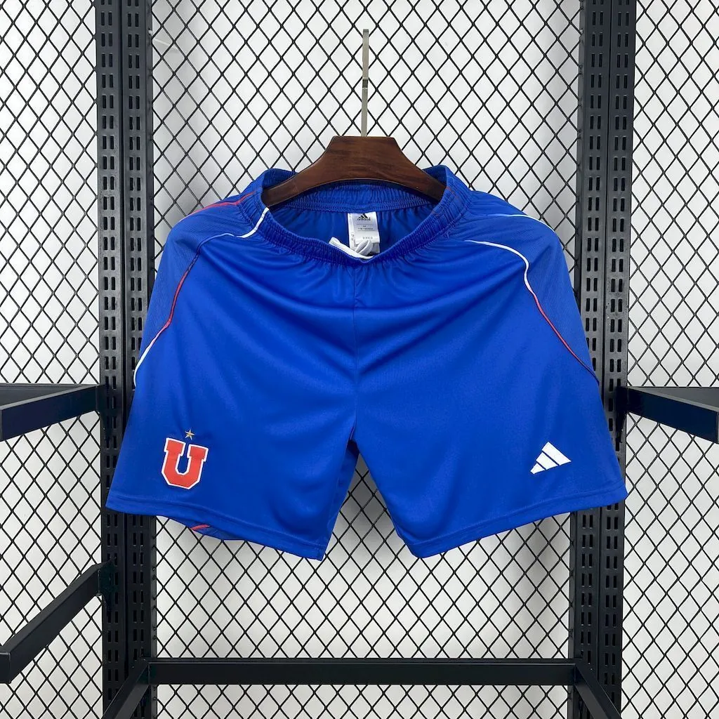 25-26 Universidad de Chile Home Shorts Football Trousers Soccer AAAAJersey Yupoo 6