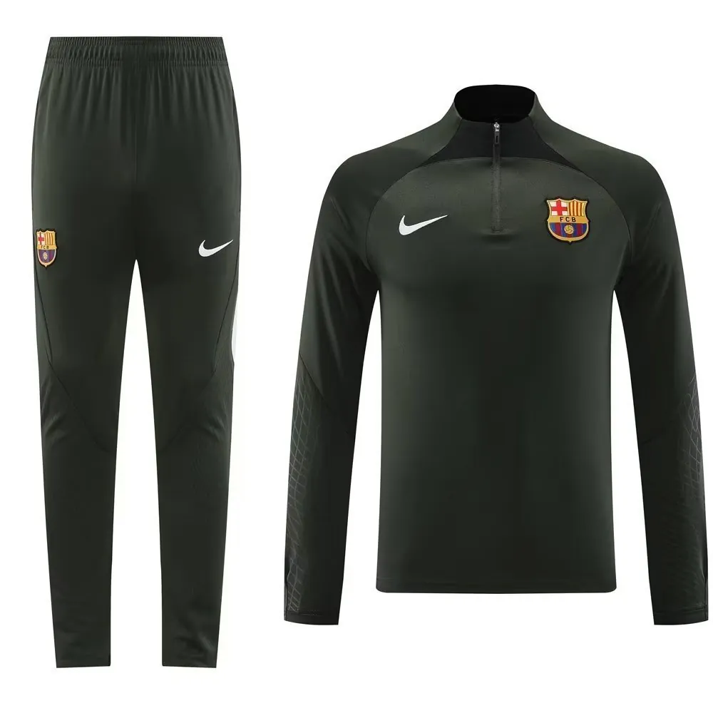 23-24 Barcelona Long Sleeve Training Suit Yupoo 3