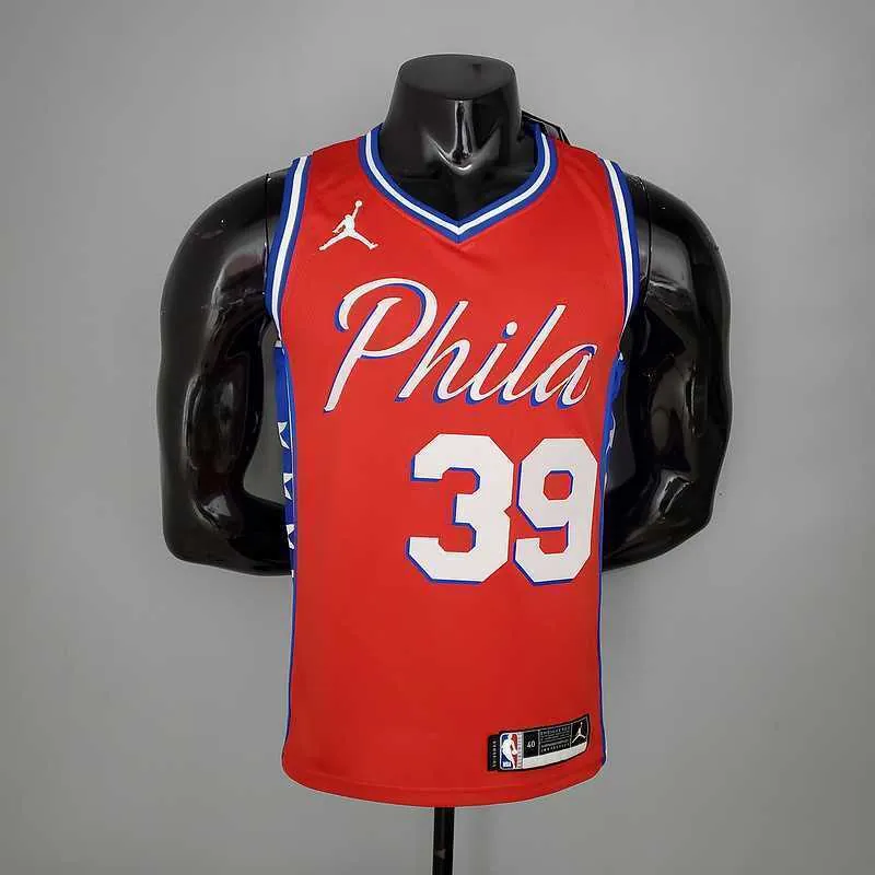 2021 HOWARD#39 76ers Jordan Themed Red 9
