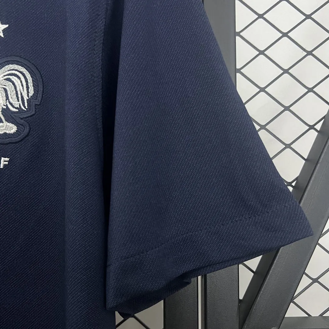 2014 France Home Retro Kit Vintage Shirt AAAAJersey Dropship Yupoo 4