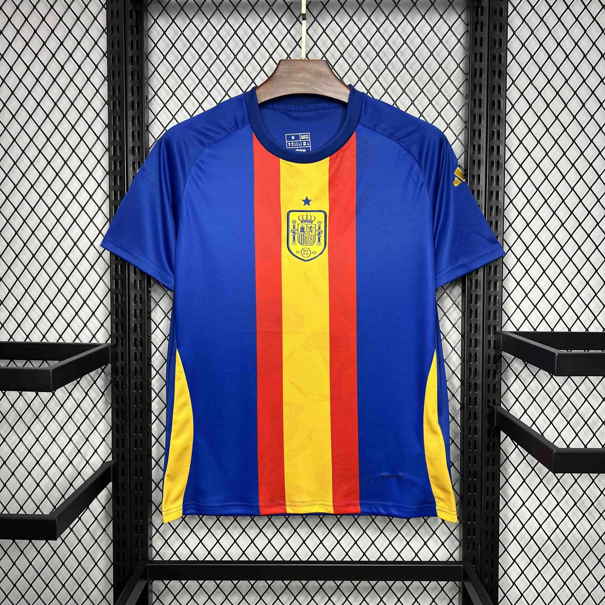 2024 Spain Pre-match Training Kit Football Uniform AAAAJersey Supplier Yupoo 6