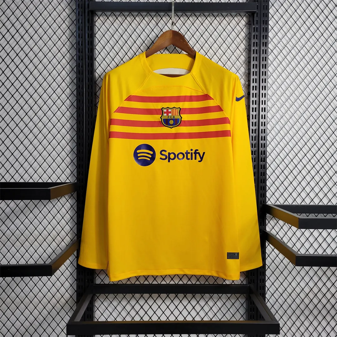 23-24 Barcelona fourth away long-sleeved 8