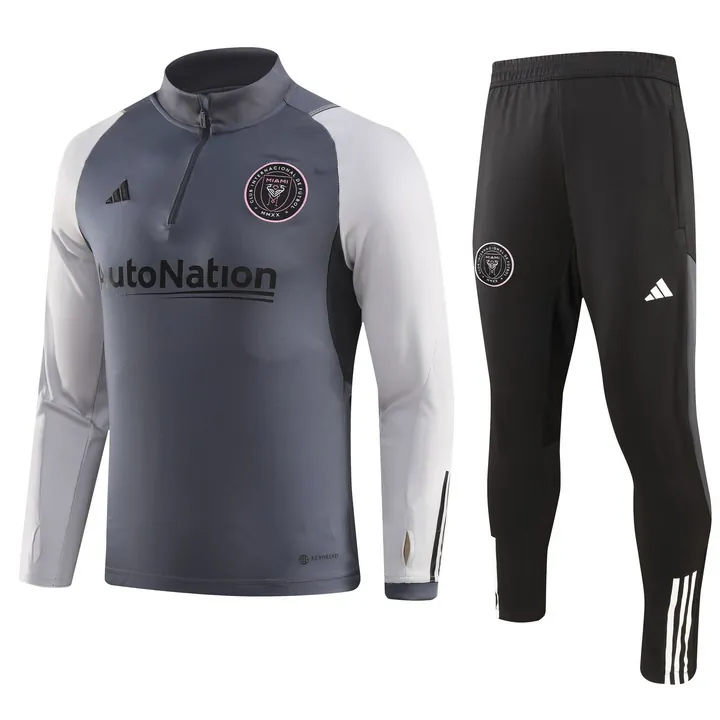 23-24 Inter Miami Kids Long Sleeve Training Suit Yupoo 1
