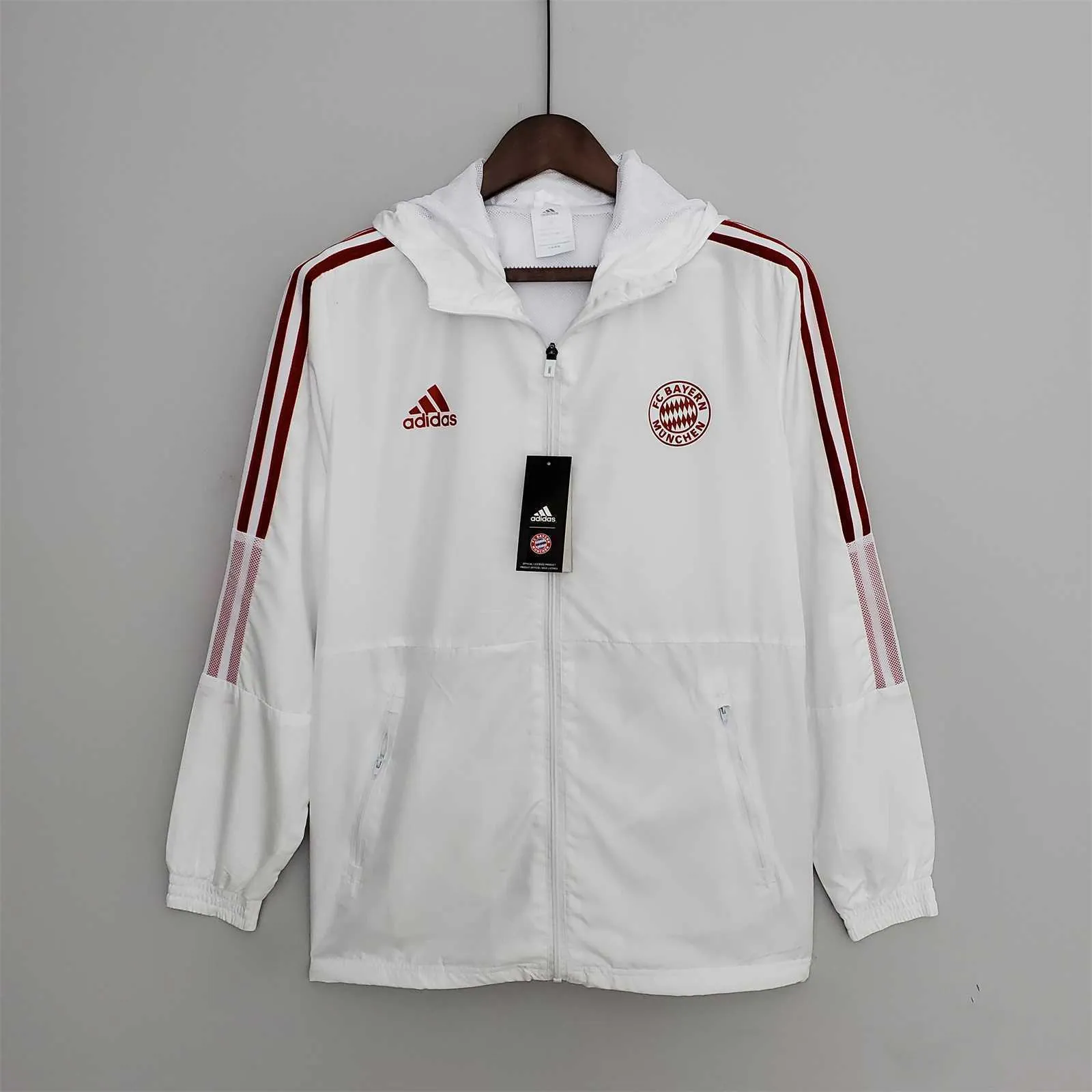22-23 Bayern white windbreaker 8