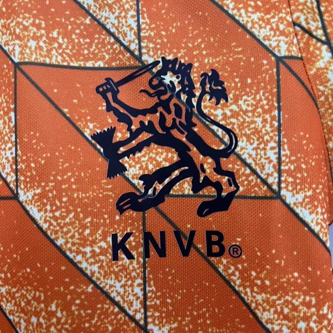 1998 Netherlands Home Kid Kits Youth Apparels Soccer AAAAJersey Yupoo 1