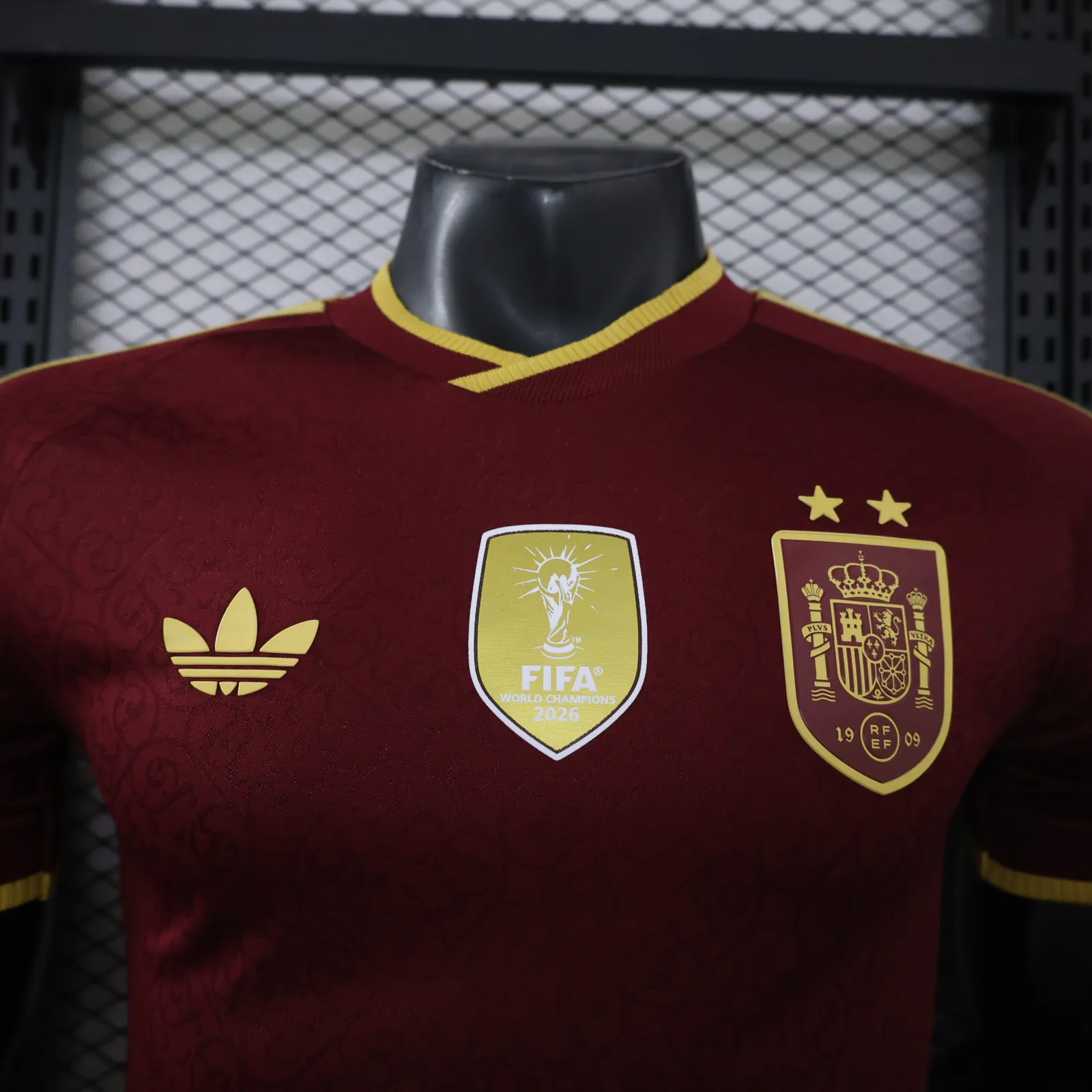 World Cup FIFA 2026 Spain Mens Third Kit Football Player Version T-Shirt AAAAJersey Supply Yupoo 8 4