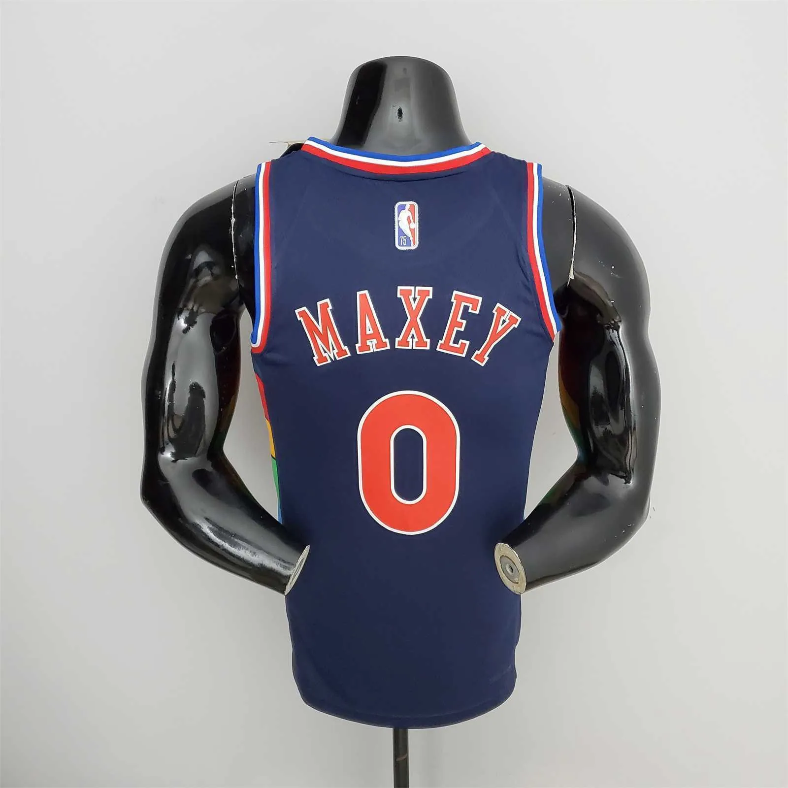 2022 Philadelphia 76ers MAXEY#0 City Edition 3