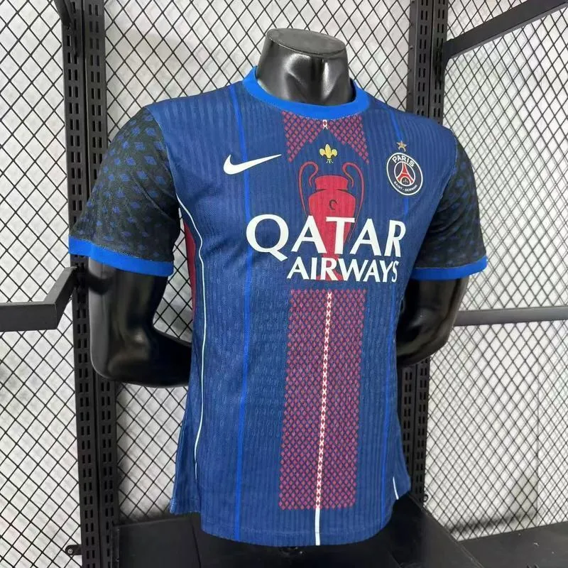 25-26 PSG Special Edition Kit Player Version Maillot été Soccer Sino Shirt AAAAJersey Yupoo 6