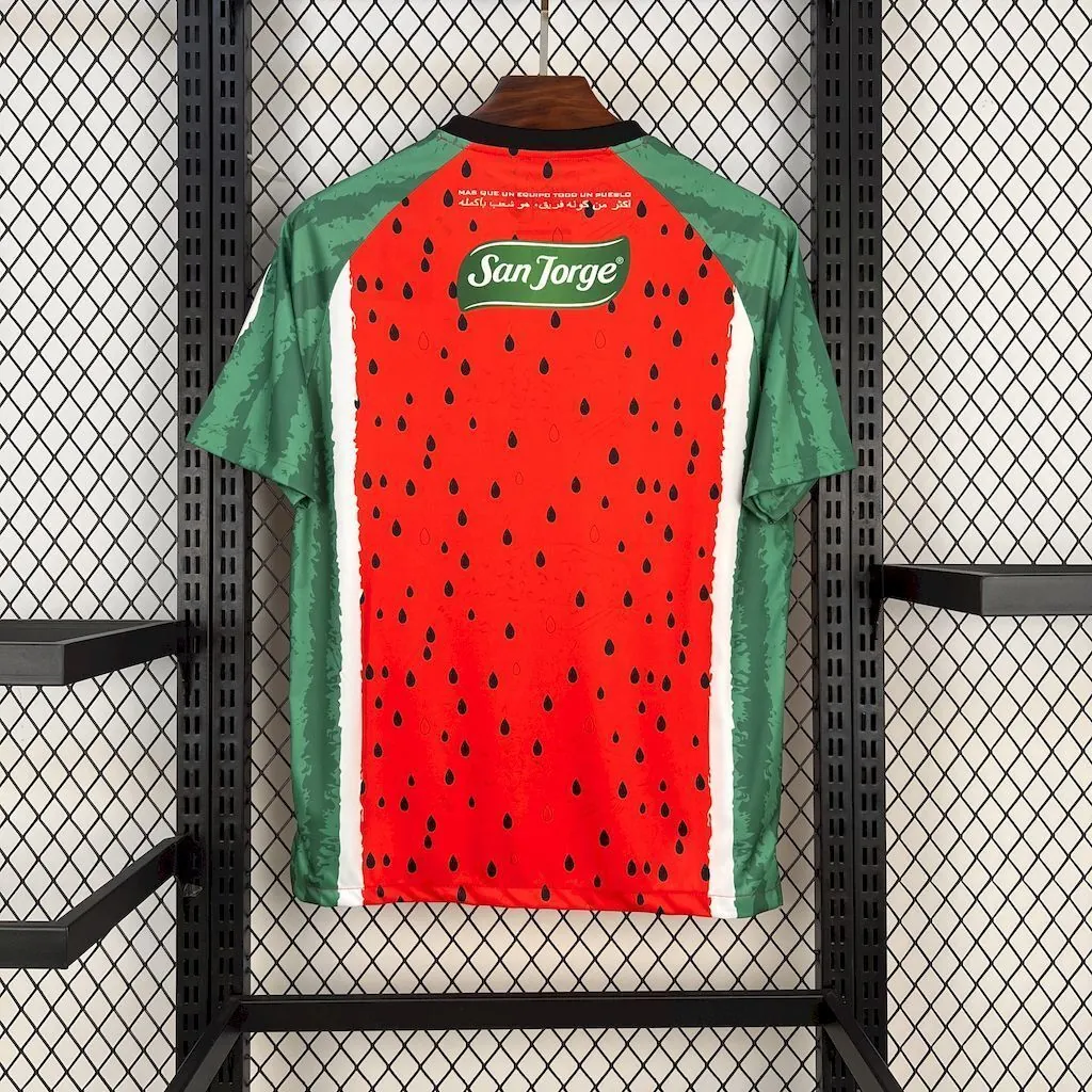 25-26 Palestino Fourth Shirt Football Uniform AAAAJersey Yupoo 1