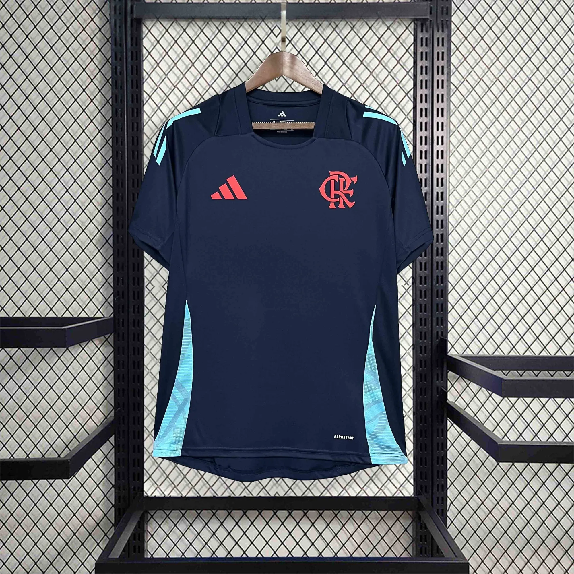 25-26 Flamengo Navy Training Kit Soccer T-Shirt AAAAJersey Supplier Yupoo 7