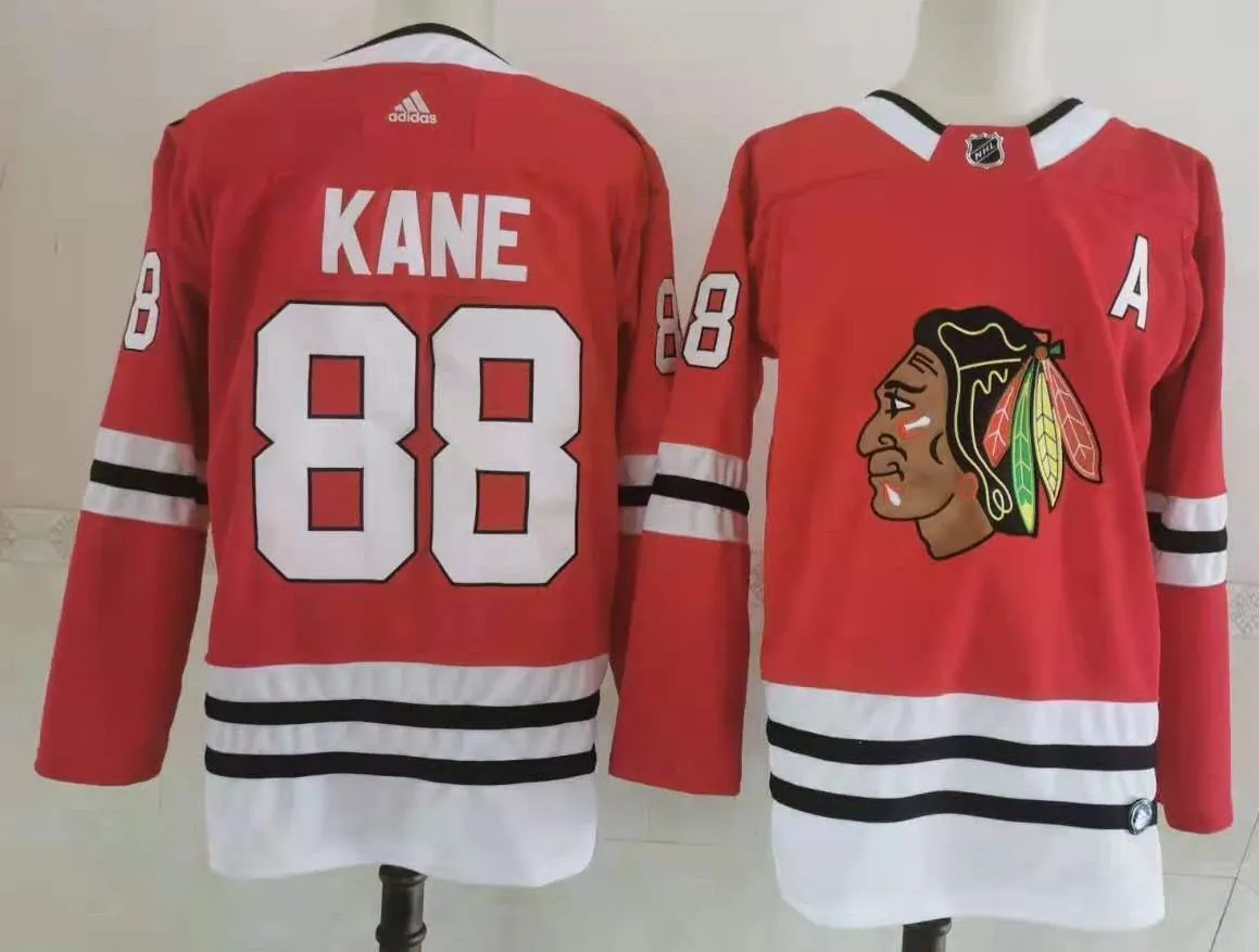 Chicago Blackhawks ice hockey jersey M-3XL 芝加哥黑鹰冰球服 4