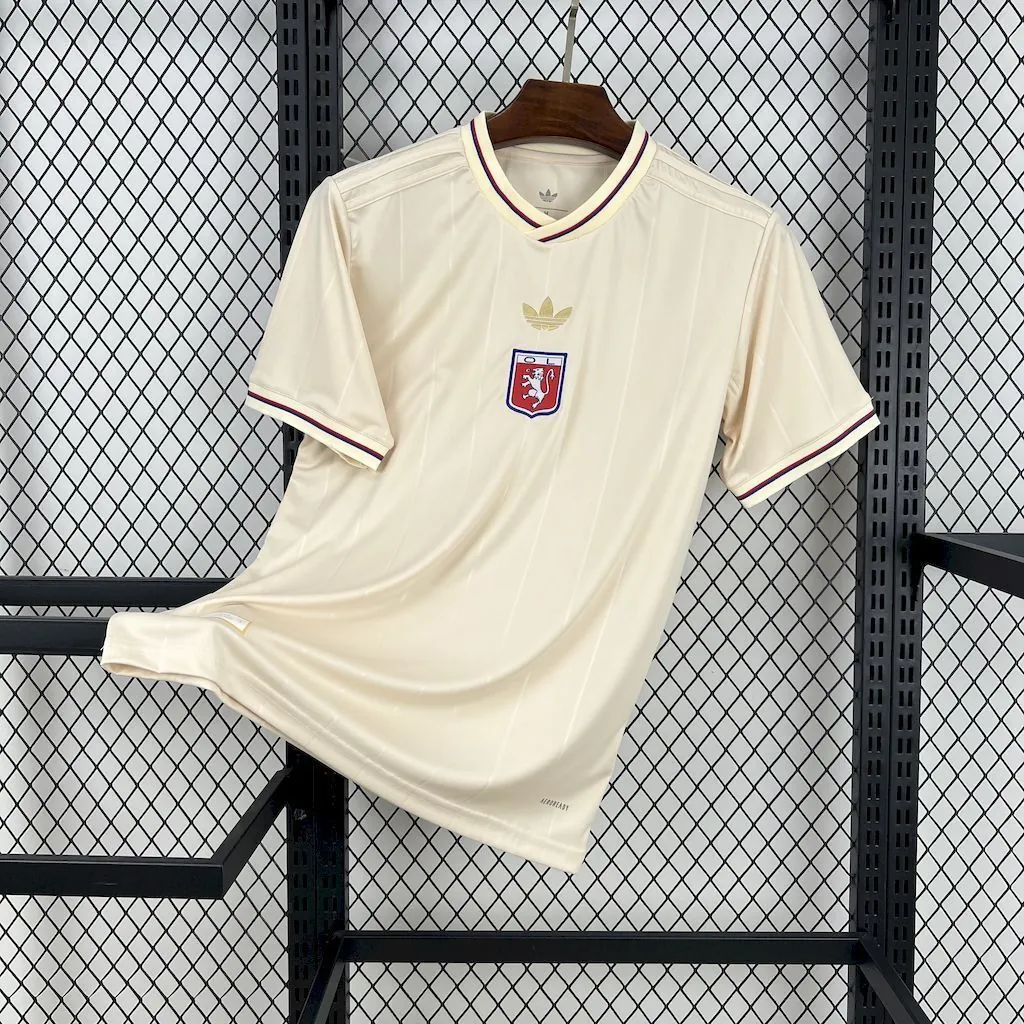25-26 Lyon 75th Anniversary Special Edition Shirt Football Uniform AAAAJersey Wholesale Yupoo 5