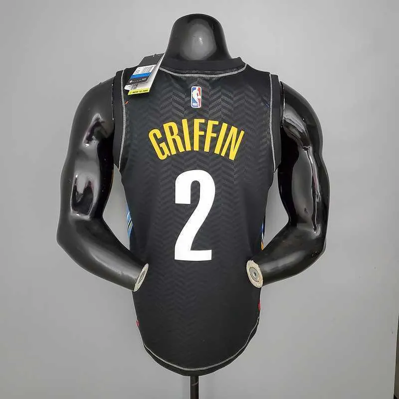 New Brooklyn Nets GFIFFIN#2 City Edition Black 5