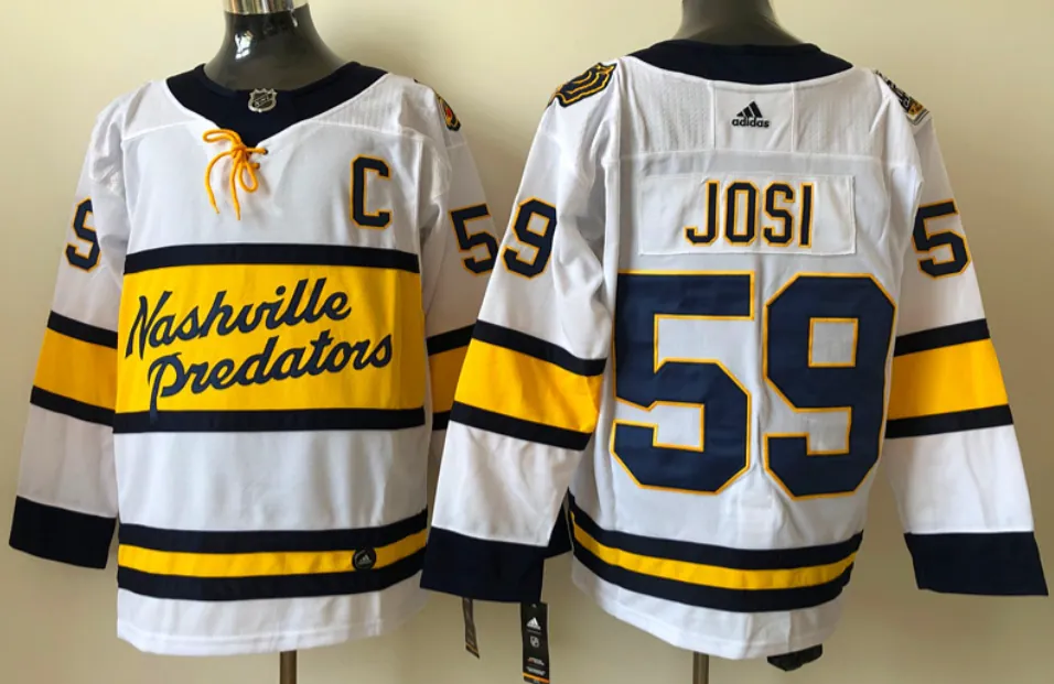 Nashville Predators ice hockey jersey M-3XL 纳什维尔掠夺者冰球服 4