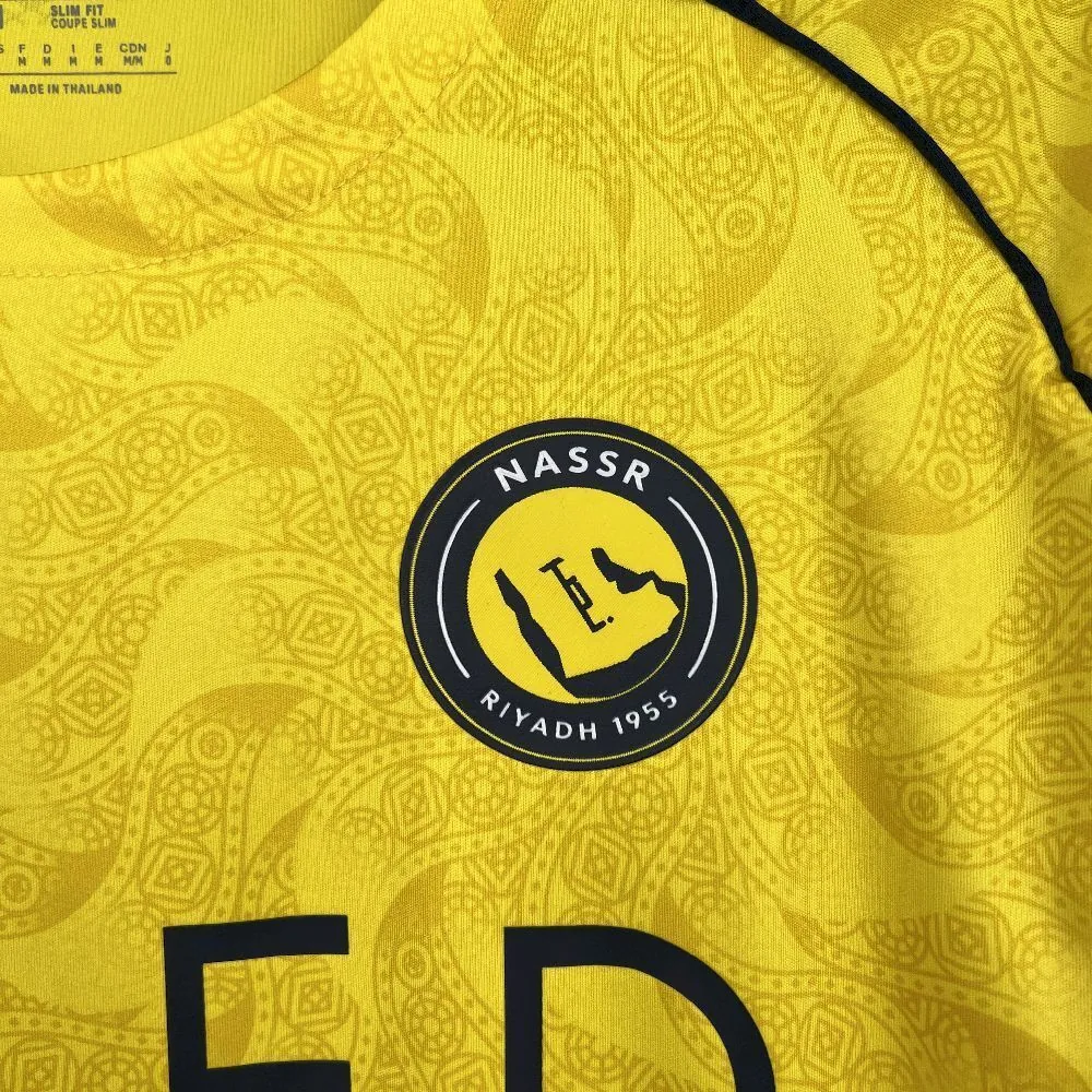 25-26 Al-Nassr Home Kit Football Apparel Sino Shirt AAAAJersey Wholesale Yupoo 1