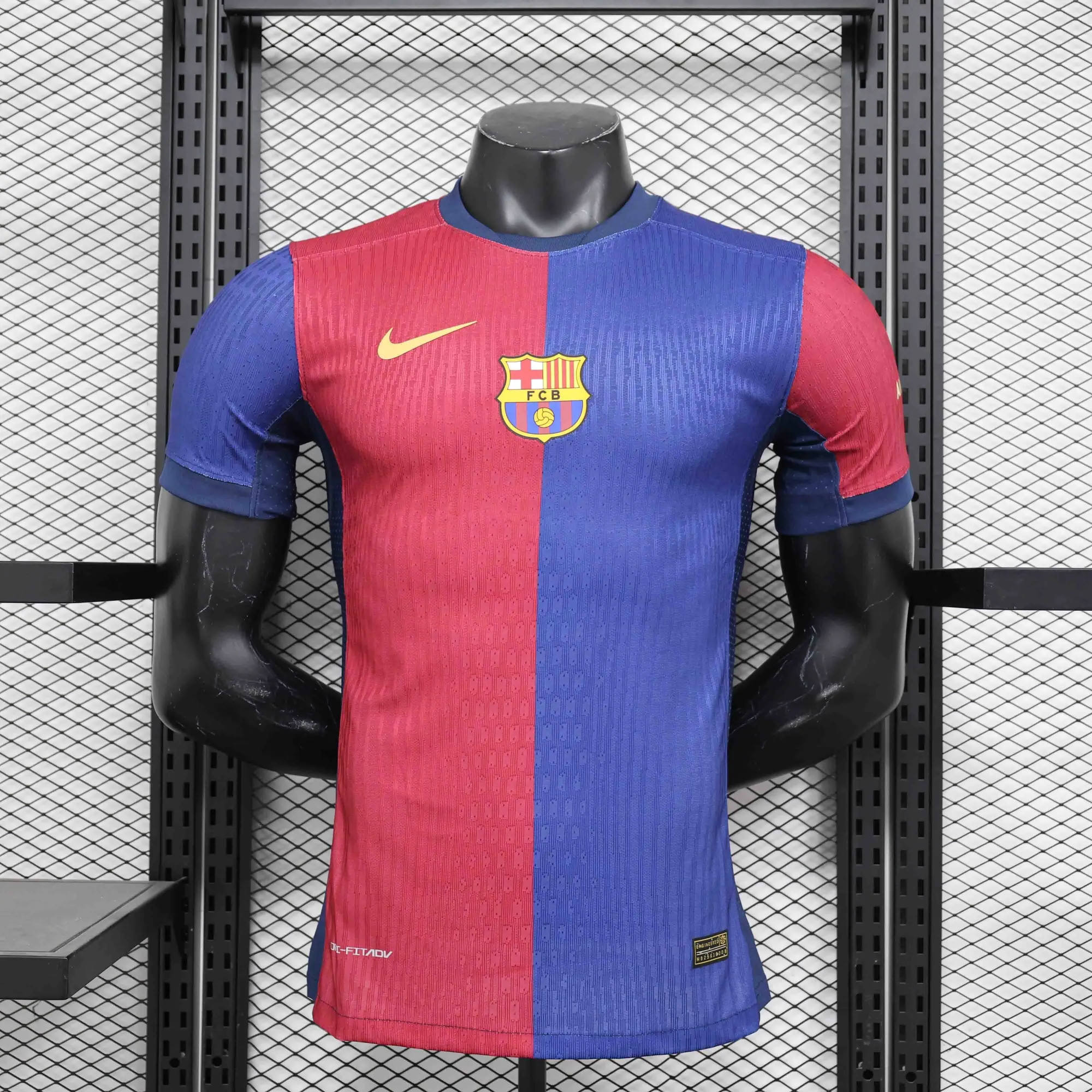 24-25 Barcelona Home Blank without Sponsors Player Version Shirt AAAAJersey Supplier Yupoo 2